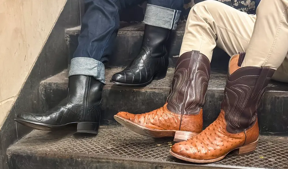 Comfortable Fit Of Cowboy Boots 