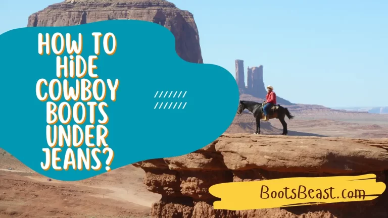 How To Hide Cowboy Boots Under Jeans? – [Visually Explained]